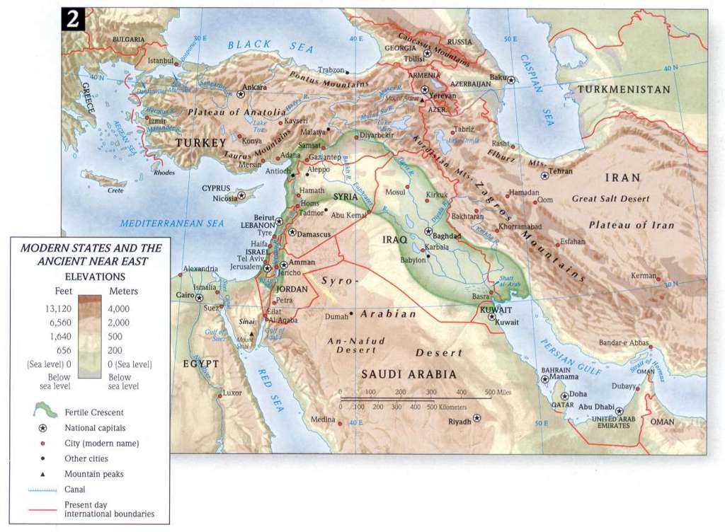 New Testament Maps And Charts